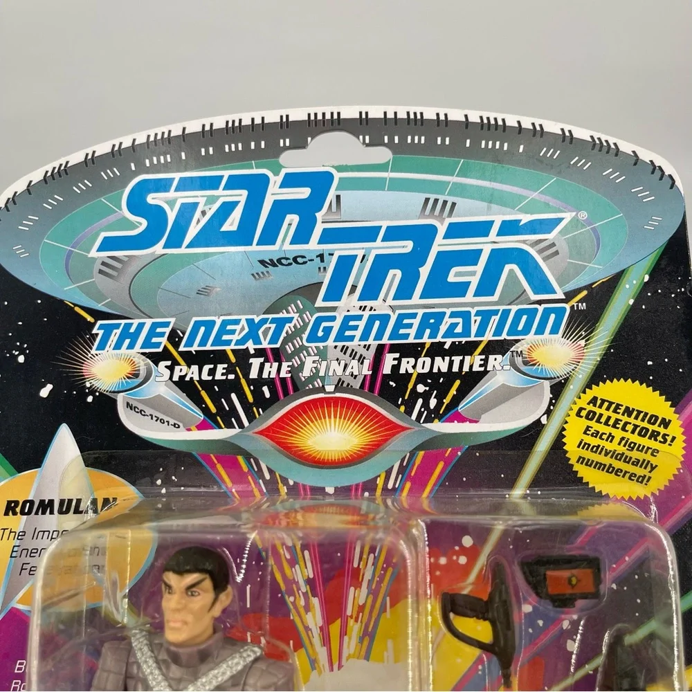 Vtg. 92 Star Trek - Romulan - The Next Generation Action Figures SEALED